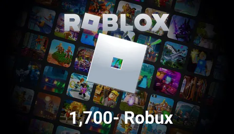 بطاقة هدايا Roblox – 1700 Robux