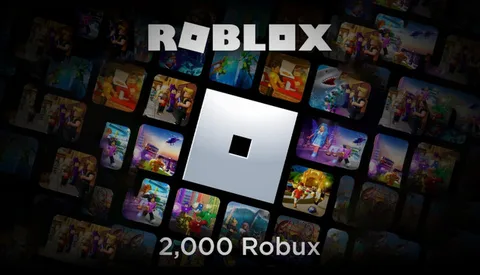 بطاقة هدايا Roblox – 2000 Robux