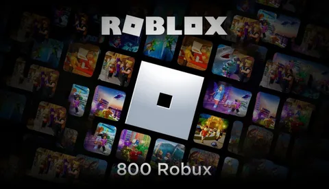 بطاقة هدايا Roblox – 800 Robux