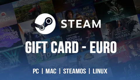 Steam Card in Tunisia - EURO Account – 5 €