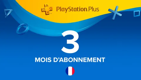 PlayStation Plus - Abonnement 90 jours - France