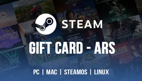 Steam Gift Card in Tunisia - Argentine Account – 100 ARS