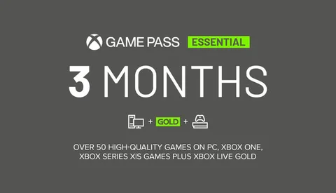 Xbox Game Pass Essential – 3 Mois