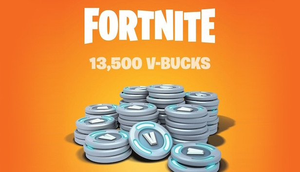 Fortnite 13500 V-Bucks Card
