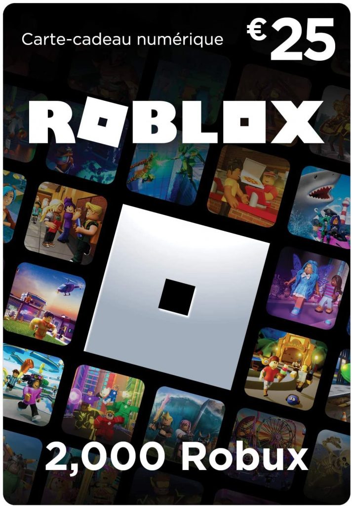 Cartecadeau Roblox 4,500 Robux en Tunisie Gift Card
